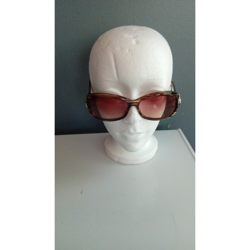 Gucci Sunglasses Brown Oval Frames Designer Eyewear Fashion‎ Shades - Picture 16 of 16